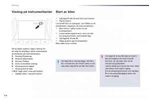 Peugeot-508-instruktionsbok page 116 min