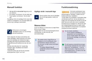 Peugeot-508-instruktionsbok page 118 min