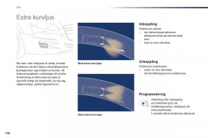 Peugeot-508-instruktionsbok page 148 min