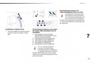 Peugeot-508-instruktionsbok page 175 min