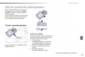 Peugeot-508-instruktionsbok page 181 min