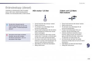 Peugeot-508-instruktionsbok page 221 min