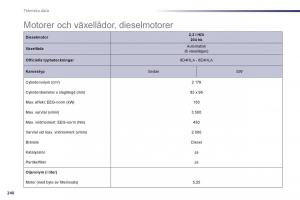 Peugeot-508-instruktionsbok page 242 min