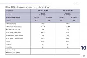 Peugeot-508-instruktionsbok page 243 min