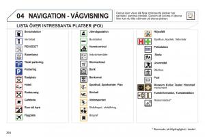 Peugeot-508-instruktionsbok page 266 min