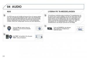 Peugeot-508-instruktionsbok page 314 min