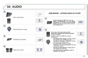 Peugeot-508-instruktionsbok page 319 min