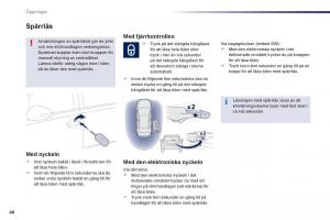 Peugeot-508-instruktionsbok page 50 min