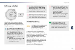 Peugeot-Traveller-Handbuch page 211 min