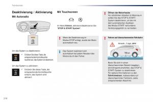 Peugeot-Traveller-Handbuch page 218 min