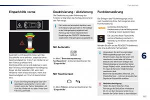 Peugeot-Traveller-Handbuch page 255 min