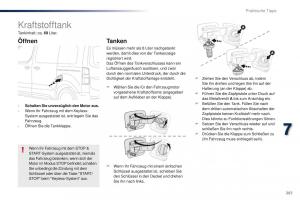 Peugeot-Traveller-Handbuch page 263 min