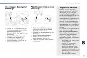 Peugeot-Traveller-Handbuch page 323 min