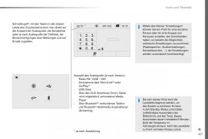 Peugeot-Traveller-Handbuch page 423 min