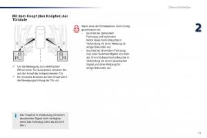 Peugeot-Traveller-Handbuch page 73 min