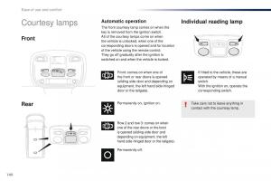 Peugeot-Traveller-owners-manual page 142 min