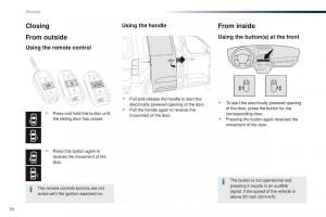 Peugeot-Traveller-owners-manual page 72 min