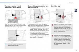 Peugeot-Traveller-owners-manual page 75 min