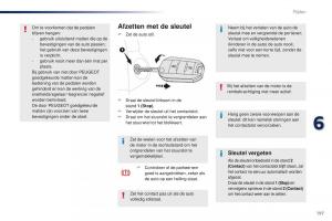 Peugeot-Traveller-handleiding page 199 min