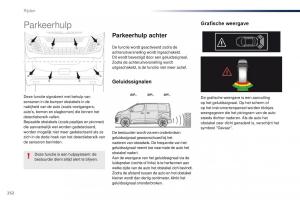 Peugeot-Traveller-handleiding page 254 min