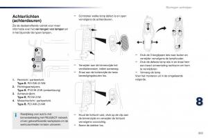 Peugeot-Traveller-handleiding page 307 min