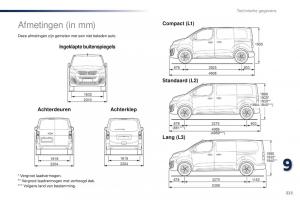 Peugeot-Traveller-handleiding page 325 min