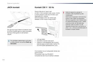 Peugeot-Traveller-bruksanvisningen page 116 min