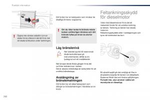 Peugeot-Traveller-instruktionsbok page 264 min