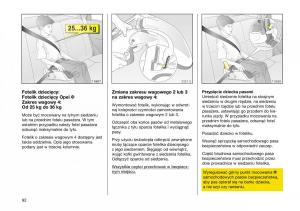 Opel-Frontera-B-Isuzu-Wizard-Vauxhall-Holden-instrukcja-obslugi-instrukcja-obslugi page 92 min