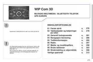 Peugeot-5008-bruksanvisningen page 277 min