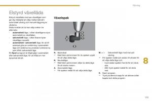 Peugeot-5008-instruktionsbok page 175 min