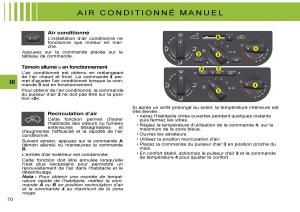 Citroen-C3-Pluriel-manuel-du-proprietaire page 74 min