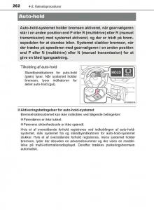 Toyota-C-HR-Bilens-instruktionsbog page 262 min