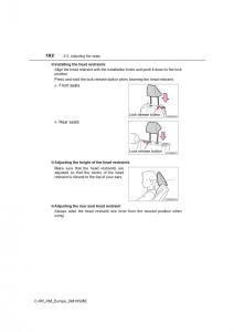 Toyota-C-HR-owners-manual page 192 min