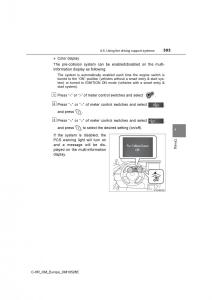 Toyota-C-HR-owners-manual page 303 min