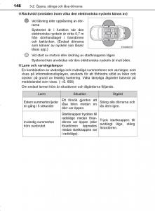 Toyota-C-HR-instruktionsbok page 146 min