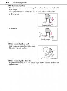 Toyota-C-HR-instruktionsbok page 158 min