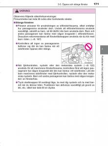 Toyota-C-HR-instruktionsbok page 171 min