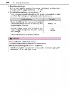 Toyota-C-HR-instruktionsbok page 180 min