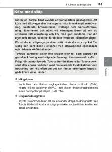 Toyota-C-HR-instruktionsbok page 189 min