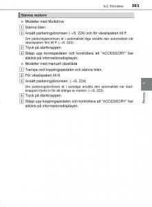 Toyota-C-HR-instruktionsbok page 203 min