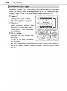 Toyota-C-HR-instruktionsbok page 204 min