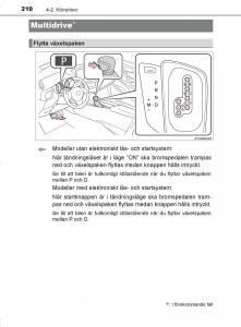 Toyota-C-HR-instruktionsbok page 210 min