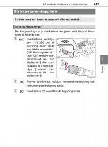 Toyota-C-HR-instruktionsbok page 231 min