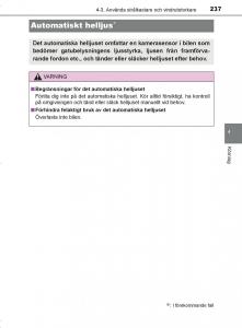 Toyota-C-HR-instruktionsbok page 237 min