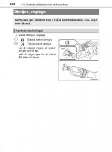 Toyota-C-HR-instruktionsbok page 242 min