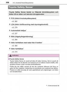 Toyota-C-HR-instruktionsbok page 256 min