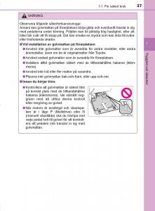 Toyota-C-HR-instruktionsbok page 27 min