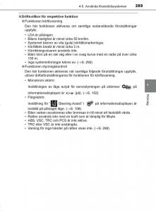 Toyota-C-HR-instruktionsbok page 289 min