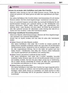 Toyota-C-HR-instruktionsbok page 301 min